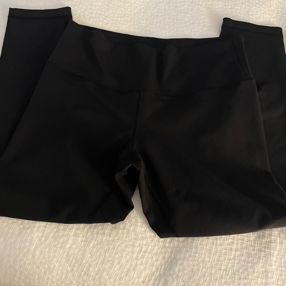 LULULEMON ATHLETICA WUNDER UNDER 25” BLACK LUON PANTS SIZE 12 - Picture 2 of 5